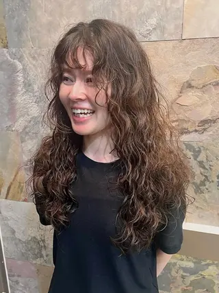ロング sizuk natsukiのヘアスタイル