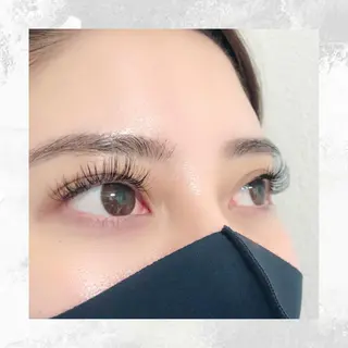マツエク・マツパ Aim NAIL&EYELASH.BROW立花店所属・Aim立花店 Mihoのマツエク・マツパデザイン