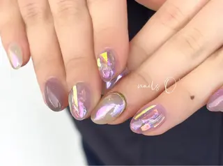 ネイル 大人可愛いネイル🎗 Hinaのネイルデザイン