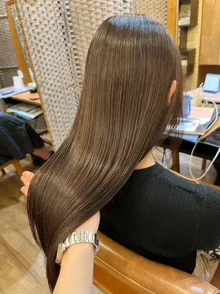 セミロング 清水 京太のヘアスタイル