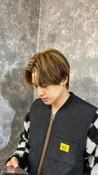 カラー メンズ 🎀メンズパーマ ひより🎀のヘアスタイル