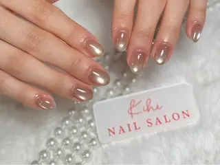 ネイル ユリ🎀長さだし/ パラジェル/持ち込みのネイルデザイン