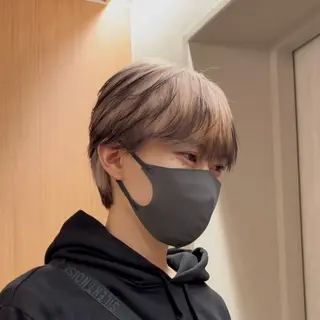 ミディアム カラー メンズ メンズバレイヤージュ 🔥メンズカット🔥のヘアスタイル