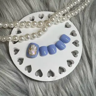 ネイル AQUA 🧸 Amiのネイルデザイン