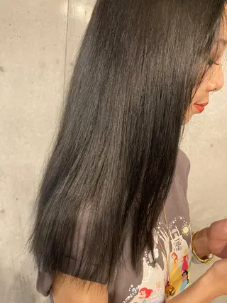 セミロング カラー 横浜美容室／暖色系 michika🌹のヘアスタイル