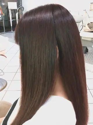 ロング カラー 保住 亮太のヘアスタイル