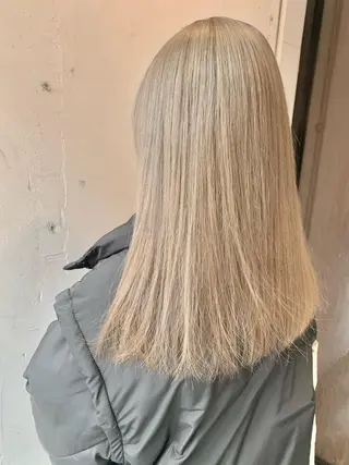 ロング カラー ☻BRAVE柏東口店 わたなべ りこ☻のヘアスタイル