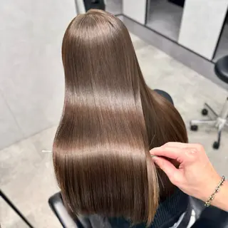 ロング 🚨無料縮毛矯正 モデル募集中🚨のヘアスタイル