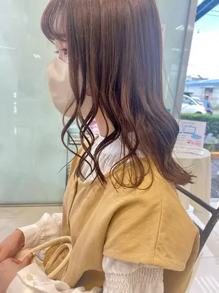 ロング カラー ヘアアレンジ 髪質改善🫧ベージュ 椙山 響のヘアスタイル