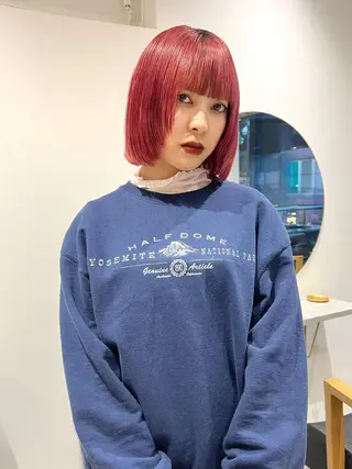ミディアム AI TOKYO　S所属・mizuki 【韓国レイヤー】のヘアスタイル