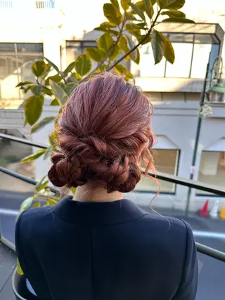 ヘアアレンジ 韓国風/オシャレ /縮毛矯正/滝口琴未のヘアスタイル