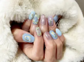 ネイル フルリール 【プライベートサロンのネイルデザイン