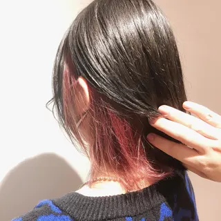 カラー たけだ れなのヘアスタイル