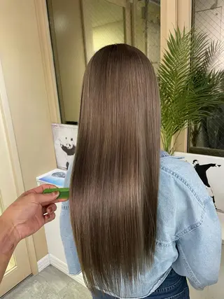 ロング カラー 🌈プルエクステ& ハイトーン🌈関飛鳥のヘアスタイル