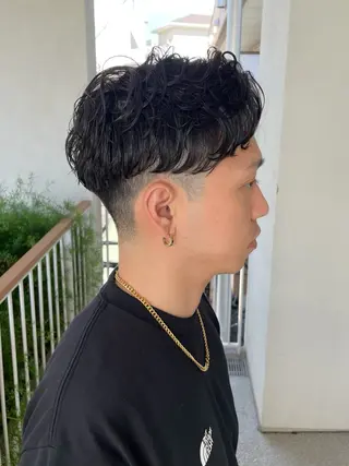 メンズ メンズモテパーマ💙 fuwaのヘアスタイル