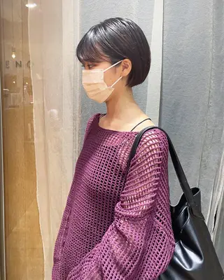 ショート ボブ/ショート 吉田竣のヘアスタイル