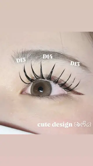 マツエク・マツパ RocoLush🍯 HINATA౨ৎ⋆ෆのマツエク・マツパデザイン