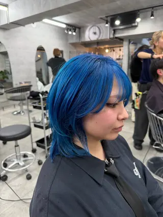 ミディアム カラー 表参道/中明度カラー /レイヤー/Youのヘアスタイル