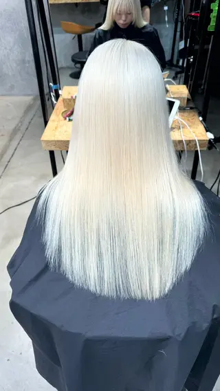 セミロング SALOWIN 原宿 IL Salice ３F所属・失敗したくない方へ Inoue Kahoのヘアスタイル