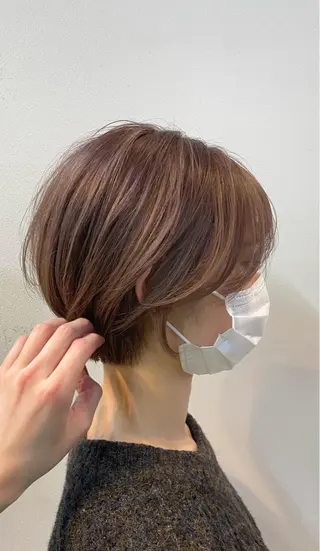 ショート カラー お洒落カジュアル🍃 まなとのヘアスタイル