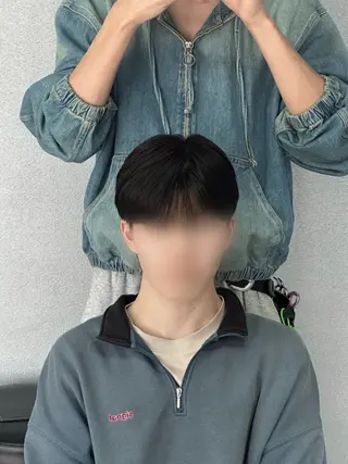 メンズ 梅田/パーマ/ 韓国メンズヘア/ハタのヘアスタイル