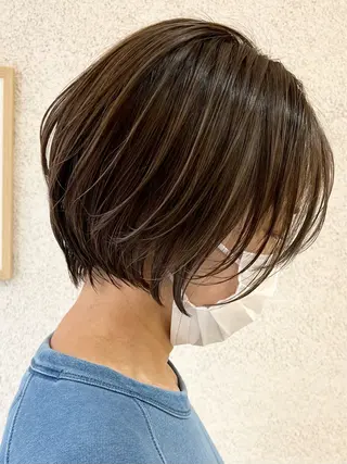 ショート カラー 🫧MANA レイヤーカット🌙のヘアスタイル