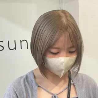 ショート カラー パーマ ヘアアレンジ メンズ キッズ ネイル マツエク・マツパ アイブロウ 髪質改善🇰🇷 レイヤーカット/梅田のヘアスタイル