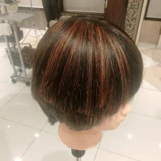 ショート EARTH 浜松志都呂店所属・髪質改善×カラー🌈 ふたばのヘアスタイル