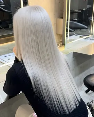 ロング ケアブリーチ/ 髪質改善/垣尾颯大のヘアスタイル