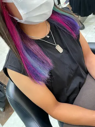 セミロング 岸 保奈美のヘアスタイル