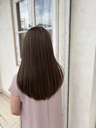 ロング カラー chouchou所属・中垣 茉百奈のヘアスタイル