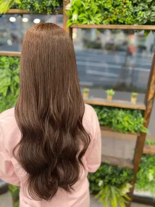 ロング カラー クラウドヘアー北仙台店所属・佐藤 なつののヘアスタイル