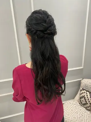 ロング 韓国ヘア🍒渡辺 咲🍒のヘアスタイル