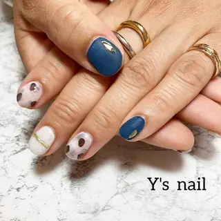 ネイル 手書きが得意🖌️ Y’s  nailのネイルデザイン