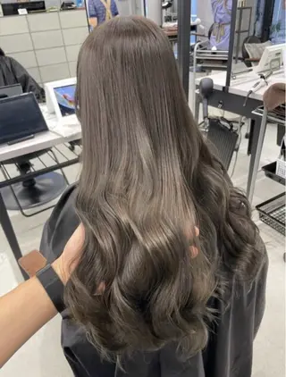 ロング 博多⌇お呼ばれヘア⌇ 透明感カラー⌇菅泉美のヘアスタイル