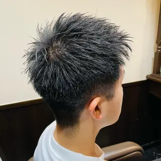 ショート メンズ premium barber表参道店所属・新田 梨乃のヘアスタイル