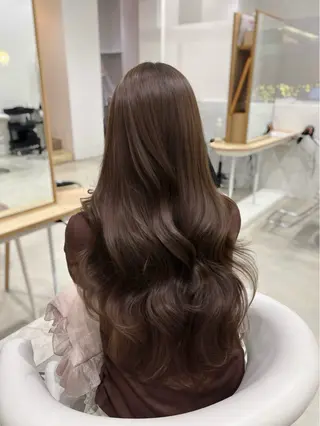 ロング カラー sho/ 名古屋/栄/韓国ヘアのヘアスタイル