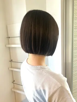 ショート カラー すぎもと さき⚡️ 朝ラク･*パーマのヘアスタイル