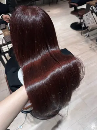 ロング カラー 🩶 maria🩶のヘアスタイル