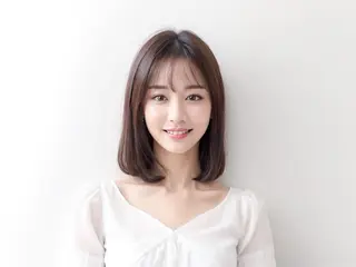 ミディアム カラー 【公式】amble luxe 中野のヘアスタイル