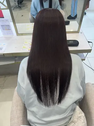 ロング 吹田 駿 髪質改善縮毛矯正のヘアスタイル