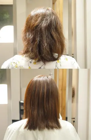 ミディアム 宇田川 真央のヘアスタイル