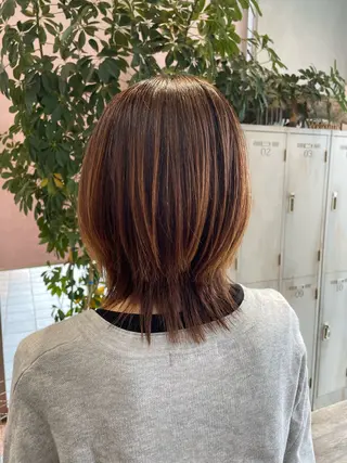 ミディアム Agu hair lucca所属・白取 太一のヘアスタイル