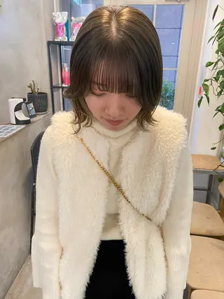 ミディアム カラー 縮毛矯正/カラー ✨️Mariamuのヘアスタイル