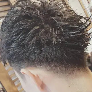 ショート メンズ フリーランス所属・韓国ヘア レイヤー くびれヘアMATSUのヘアスタイル