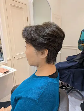 ショート Salon de with根本博史のヘアスタイル