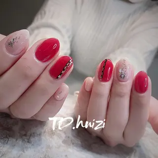 ミディアム めぐみのネイルサロン 惠のネイルデザイン