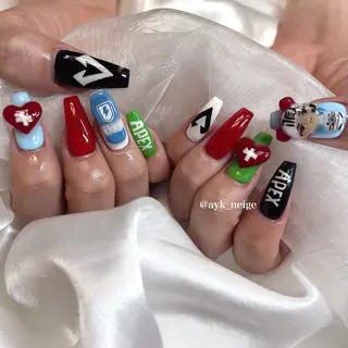 ネイル n'eige nail所属・大谷 綾香のネイルデザイン