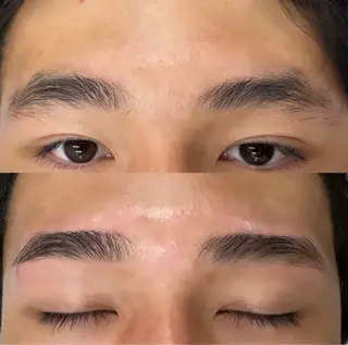 メンズ アイブロウ エサージュオム新宿店 小倉のマツエク・マツパデザイン