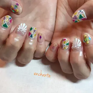 ネイル アンシャンテ所属・enchante 自由が丘のネイルデザイン